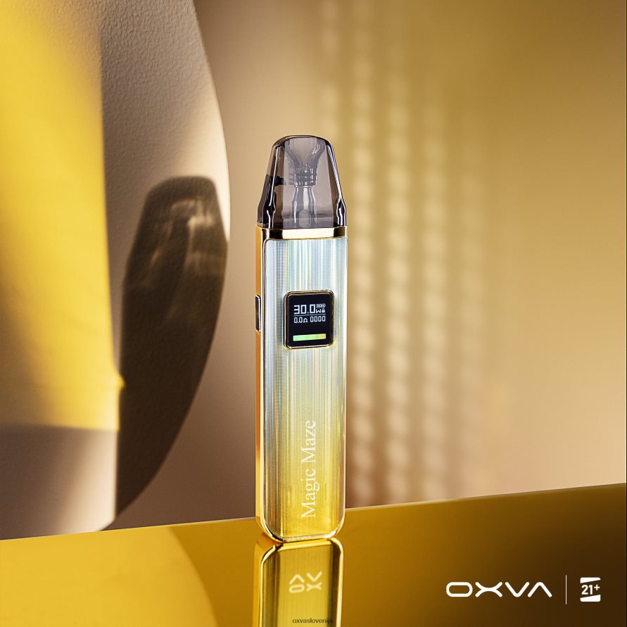 OXVA MAGIC MAZE XLIM PRO Oxva Disposable Pod bleščeče cian P0NH127 komplet