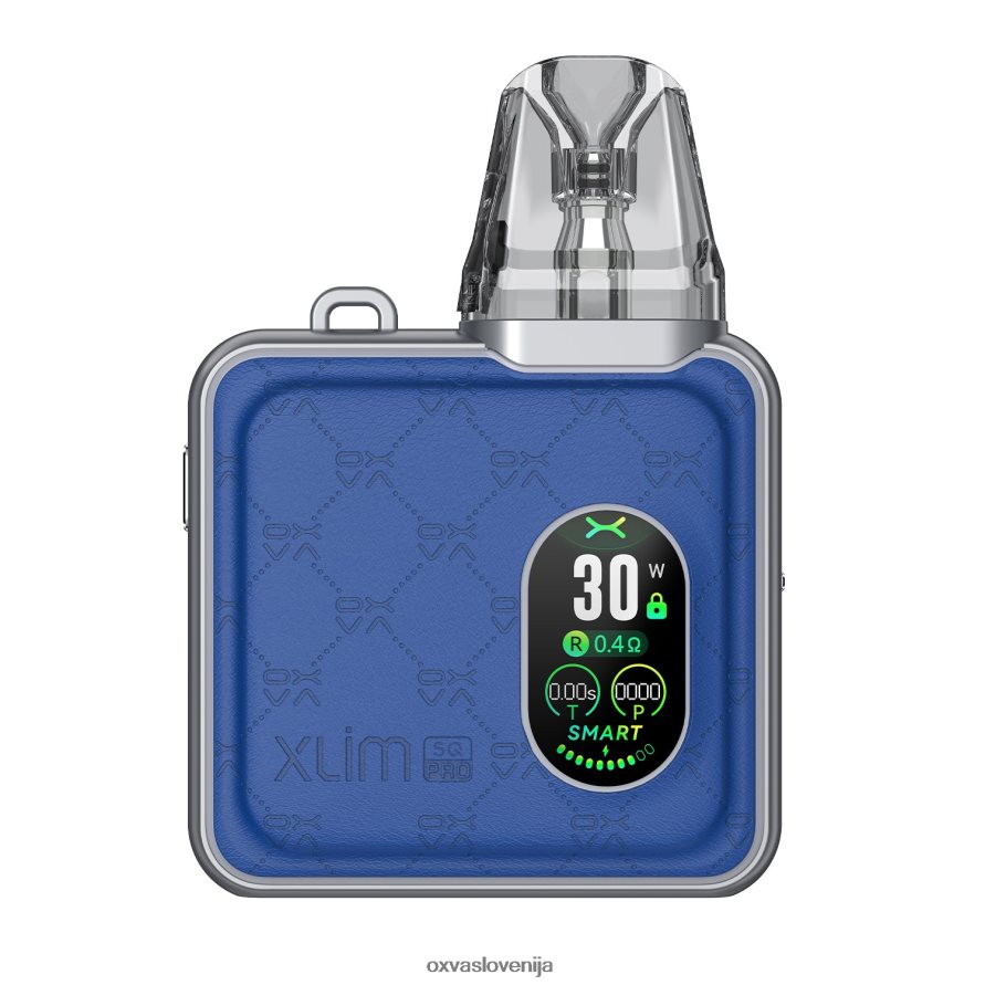 OXVA XLIM SQ PRO Oxva Vape modro usnje P0NH87 komplet