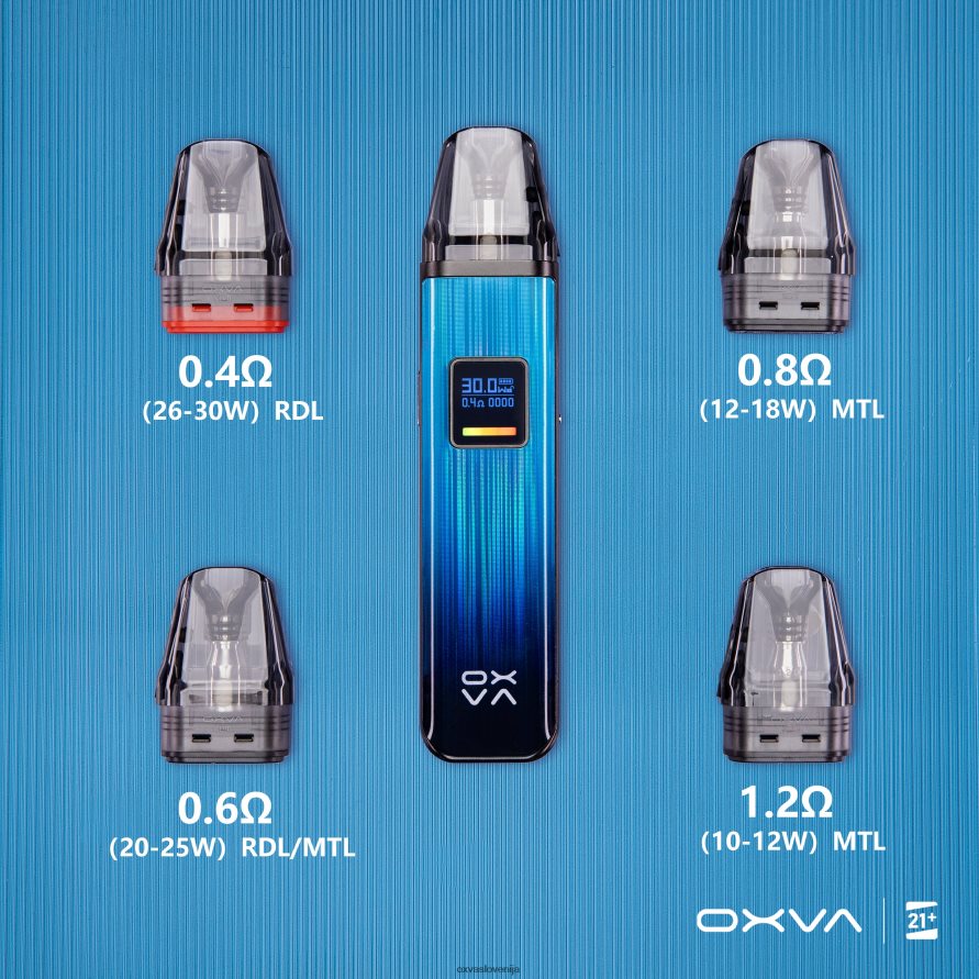 OXVA XLIM V3 Oxva Price siva P0NH83 vrhnje polnjenje kartuše