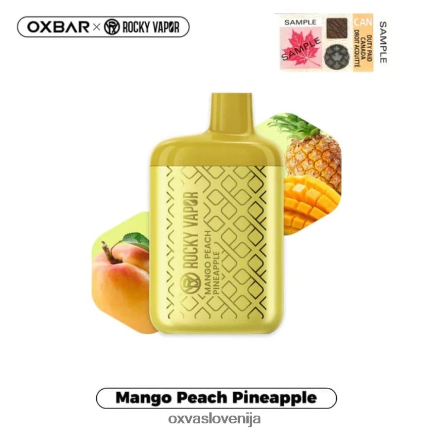 OXVA OXBAR 4500 Oxva Ljubljana mango breskev ananas P0NH32