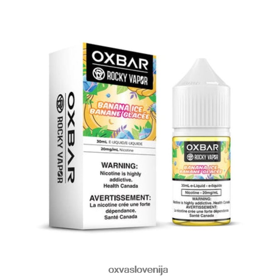OXVA OXBAR Oxva Best Vape bananin led P0NH55 30 ml soli nic