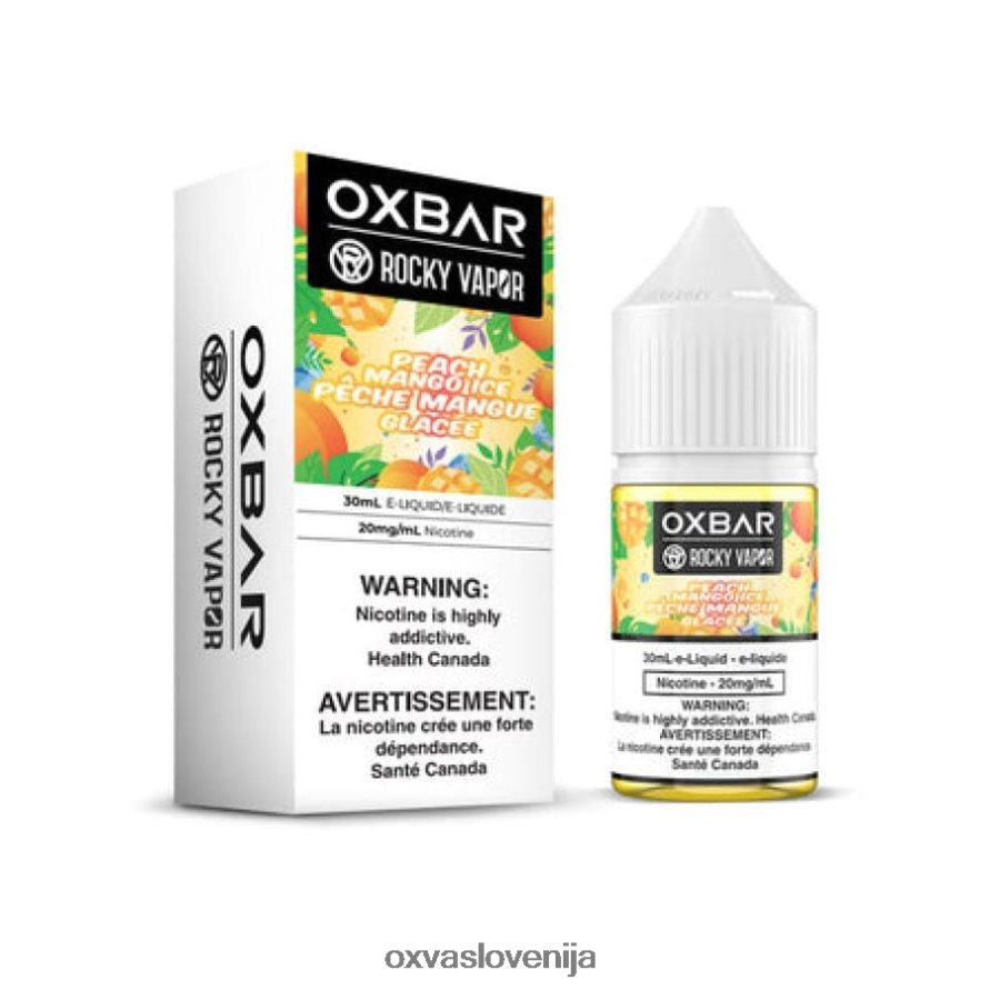 OXVA OXBAR Oxva Pods breskov mangov led P0NH58 30 ml soli nic
