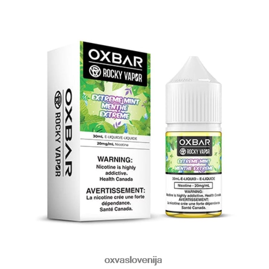 OXVA OXBAR Oxva Pods ekstremna meta P0NH48 30 ml soli nic