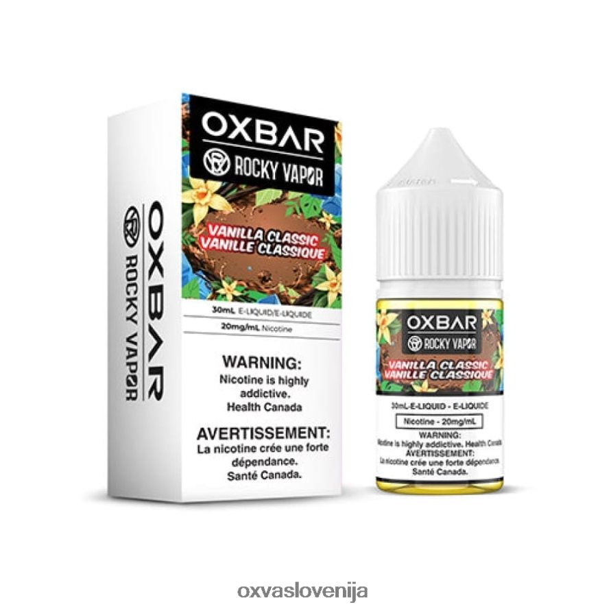 OXVA OXBAR Oxva Vape Flavors vanilijeva klasika P0NH50 30 ml soli nic